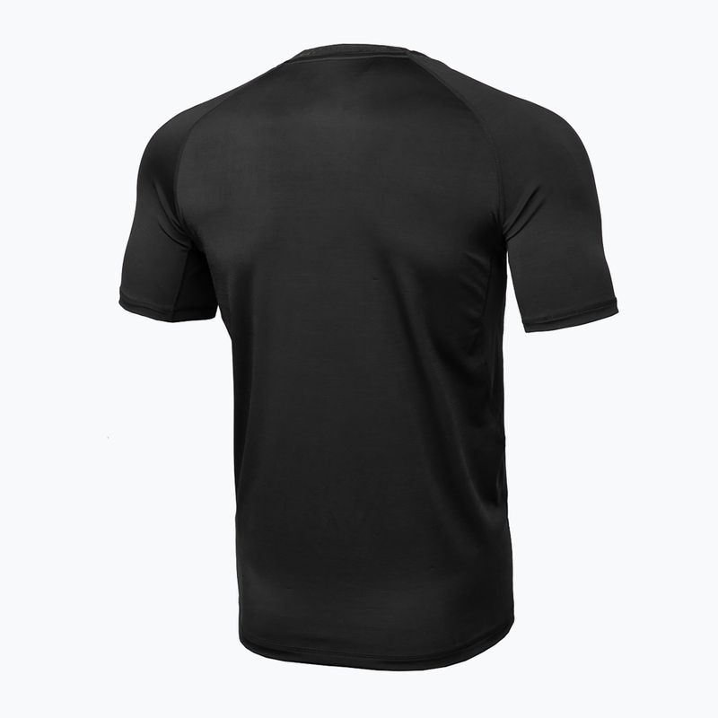 Férfi Rashguard Pitbull West Coast Performance Small Logo black 2