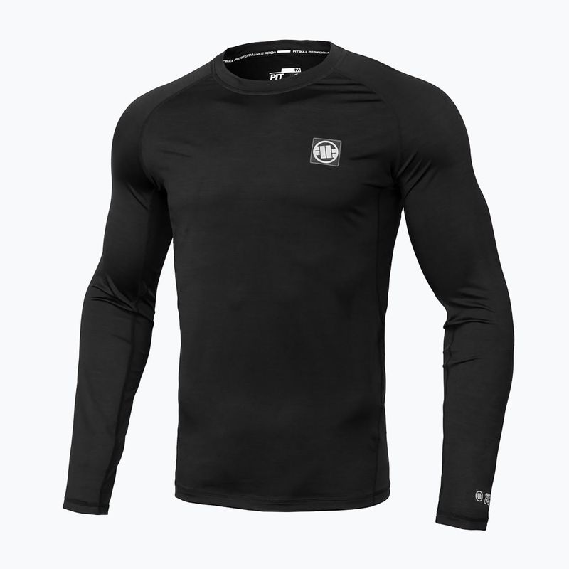 Férfi hosszú ujjú Rashguard Pitbull West Coast Performance Small Logo black 6