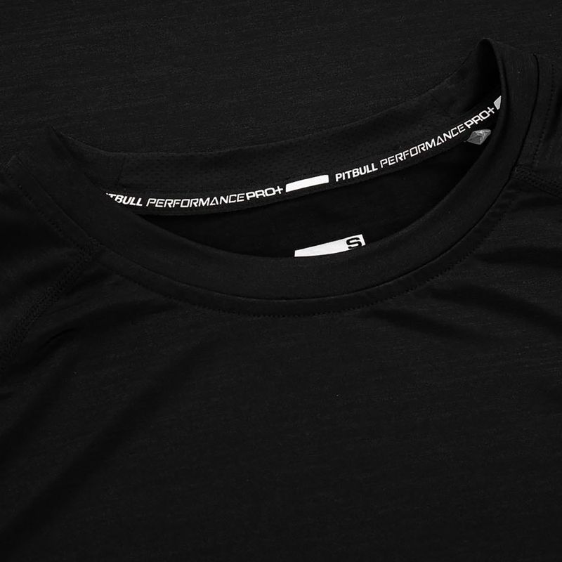 Férfi hosszú ujjú Rashguard Pitbull West Coast Performance Small Logo black 8