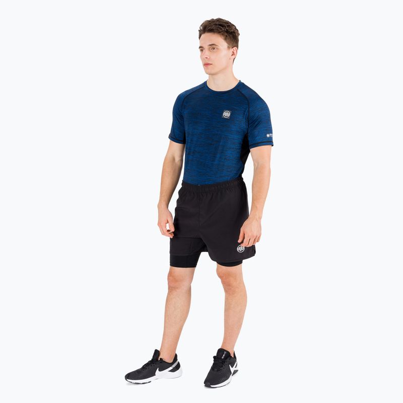 Férfi edzőnadrág Pitbull West Coast Performance Mesh 2 black 5