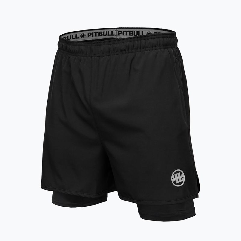 Férfi edzőnadrág Pitbull West Coast Performance Mesh 2 black 6