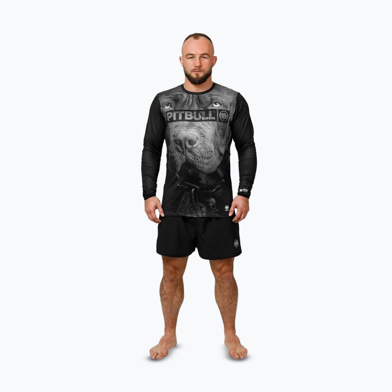 Férfi hosszú ujjú sPénztárcaső Pitbull Mesh Performance Pro Plus Born in 1989 black 2