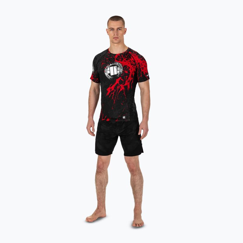 Férfi Rashguard Pitbull West Coast Blood Dog 2 Rash black 2