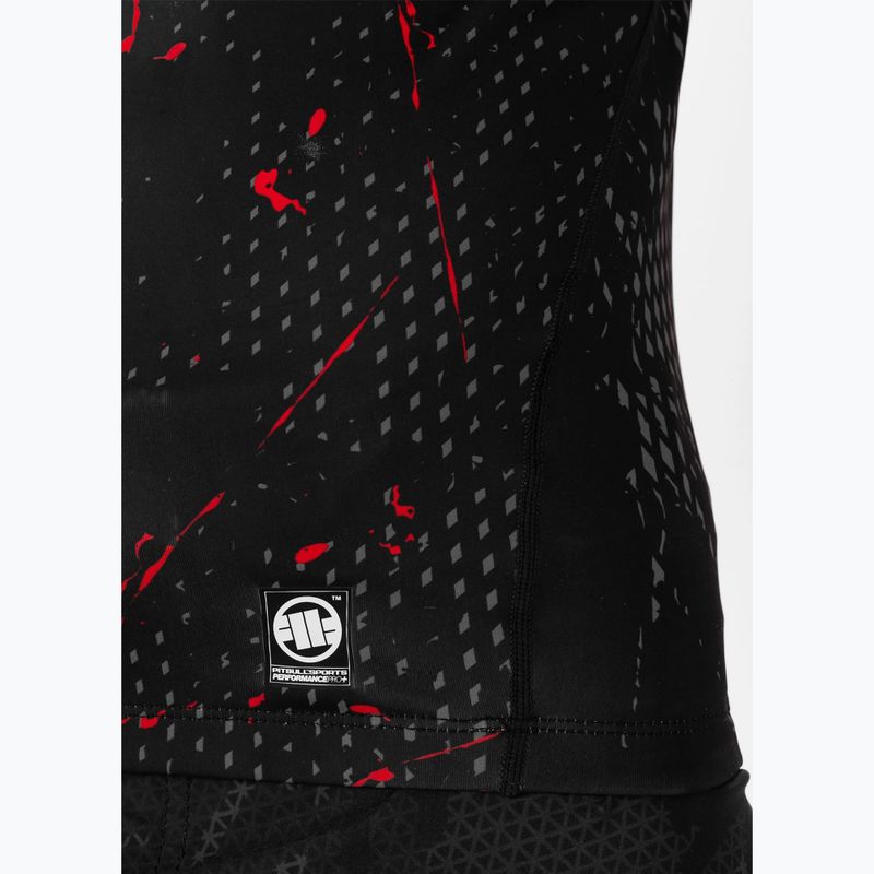 Férfi Rashguard Pitbull West Coast Blood Dog 2 Rash black 8