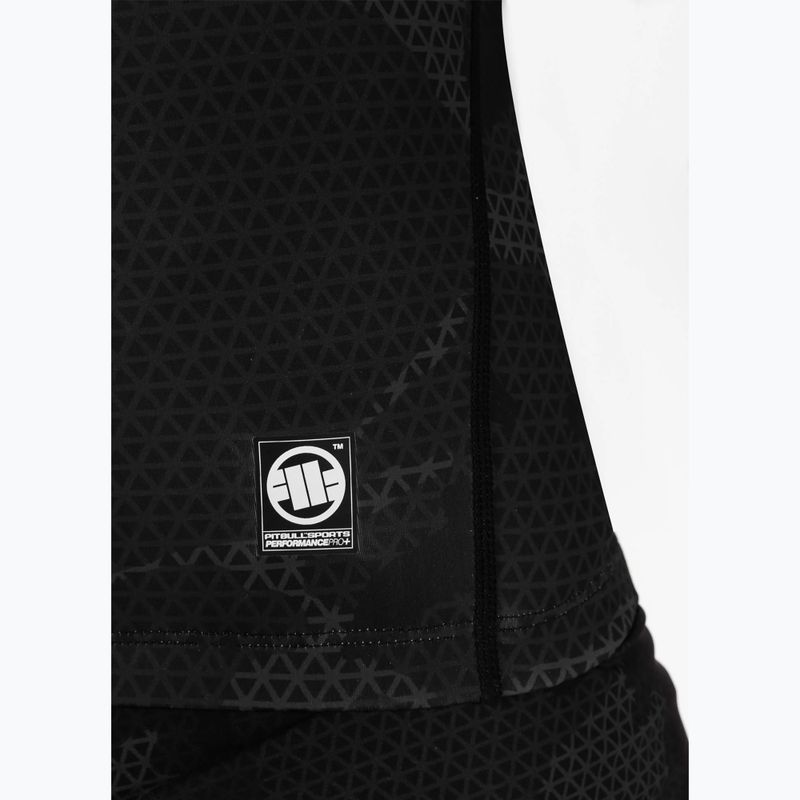 Férfi hosszú ujjú Rashguard Pitbull West Coast Net Camo 2 Rash black camo 7