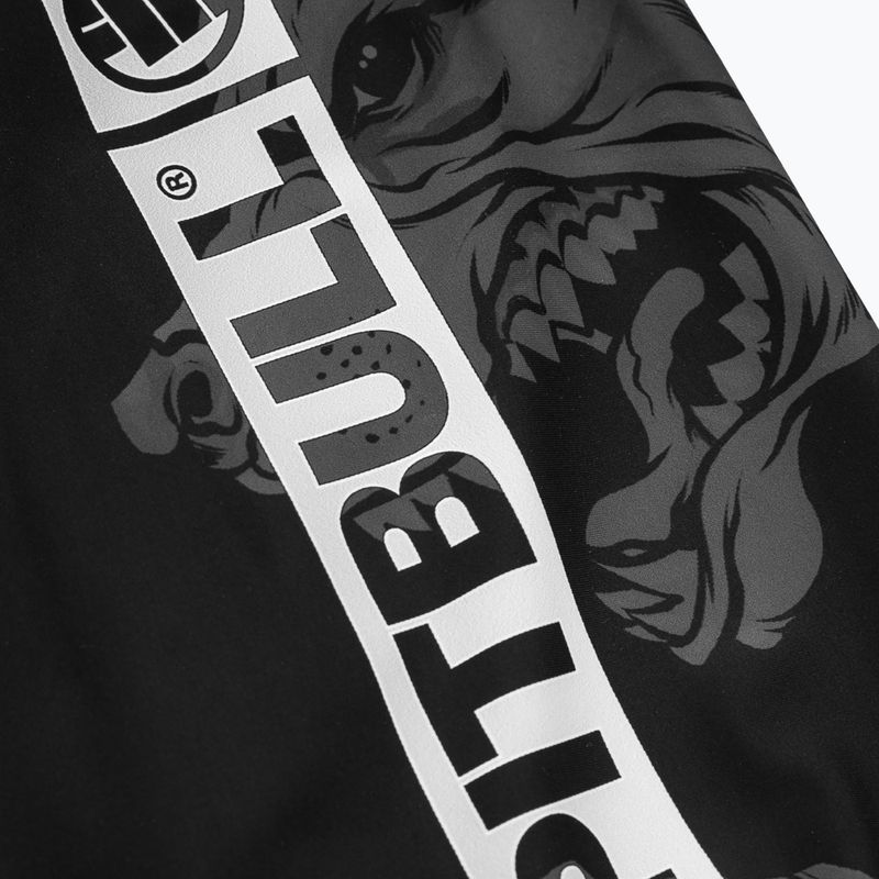 Férfi kompressziós rövidnadrág Pitbull West Coast Masters of BJJ Hilltop black 5
