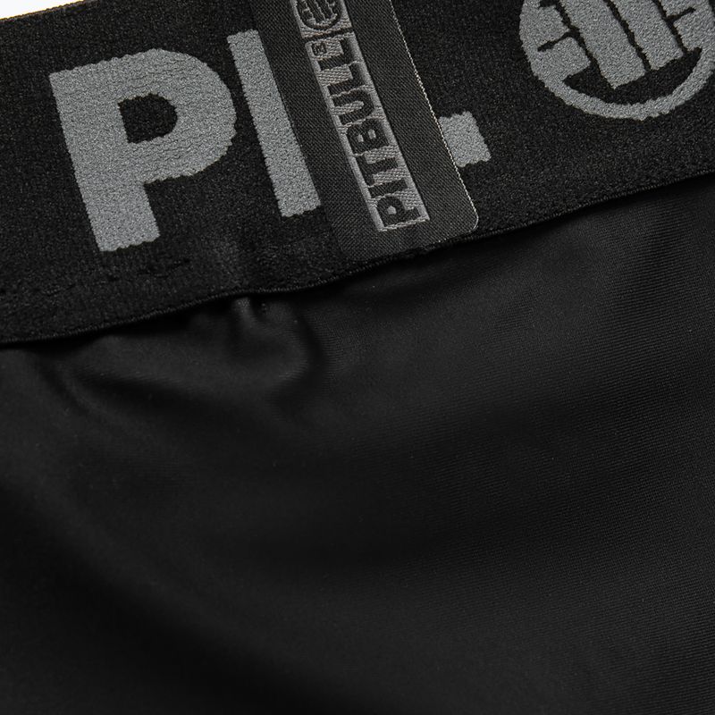 Férfi kompressziós rövidnadrág Pitbull West Coast Masters of BJJ Hilltop black 6
