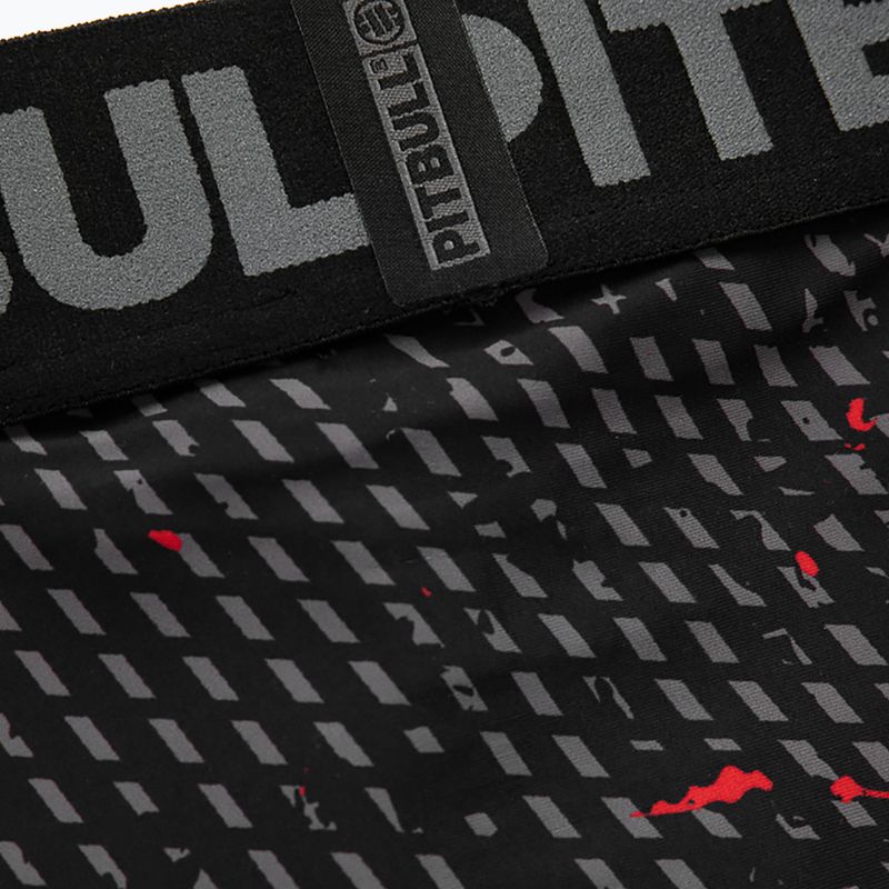 Férfi leggings Pitbull West Coast Leggins Blood Dog 2 black 6
