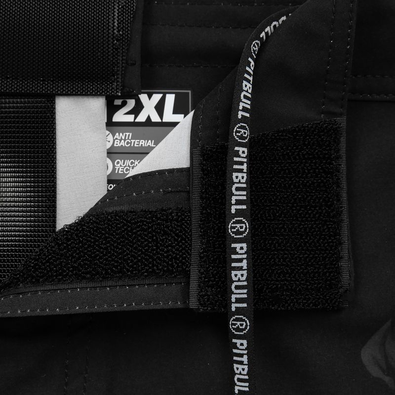 Férfi grappling rövidnadrág Pitbull West Coast Grappling 1 Masters of MMA Hilltop black 4