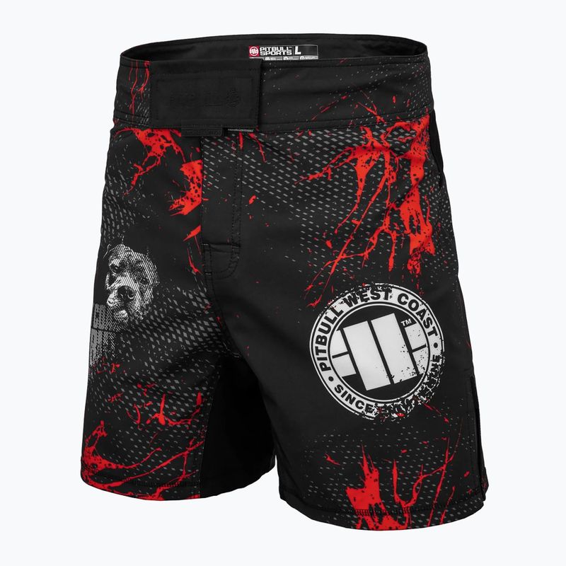 Spodenki treningowe Pitbull Grappling Blood Dog II black 4