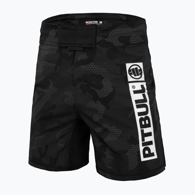 Férfi grappling rövidnadrág Pitbull West Coast Grappling 3 Net Camo Hilltop 2 black