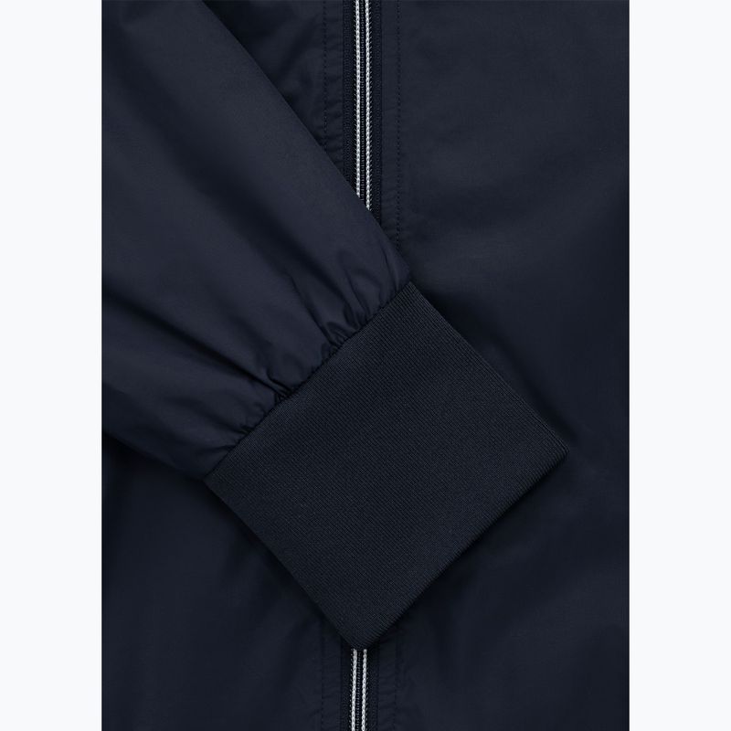 Férfi Pitbull Athletic Logo kapucnis nylon kabát sötét navy színben 13