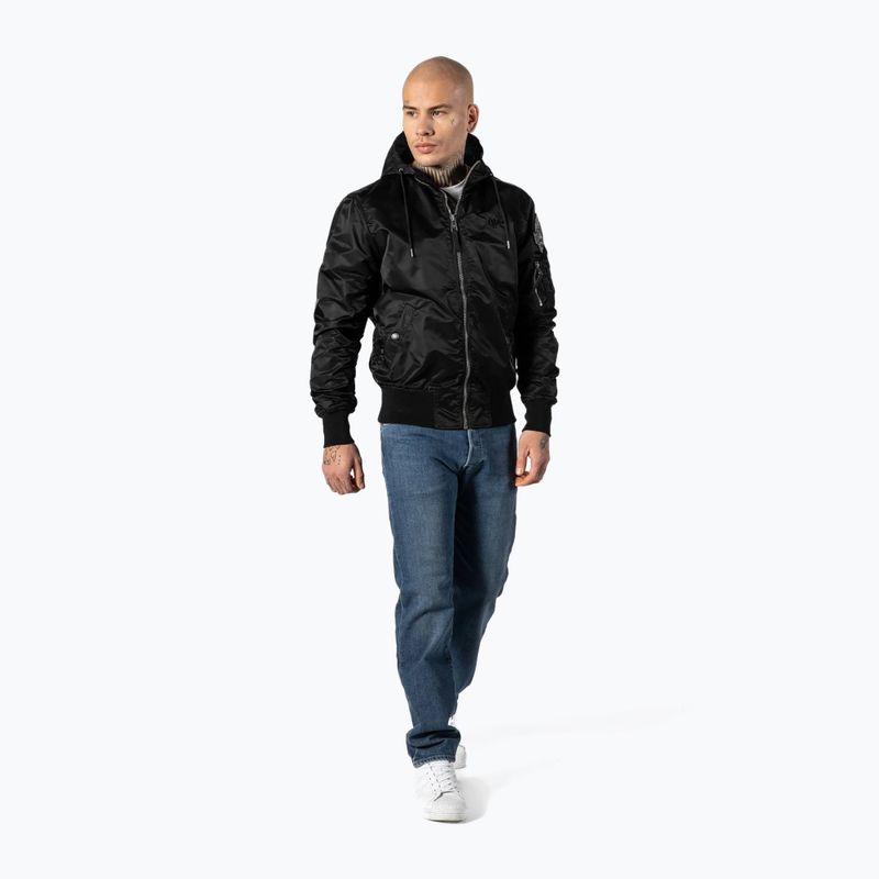 Férfi dzseki Pitbull West Coast Starwood 2 Hooded Flight black 2