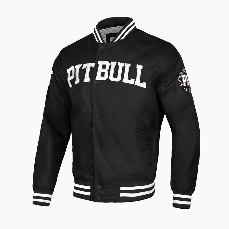 Férfi dzseki Pitbull West Coast Tyrian 2 Varsity black 4