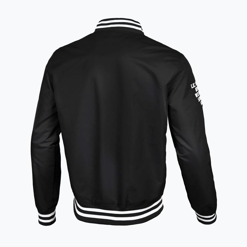 Férfi dzseki Pitbull West Coast Tyrian 2 Varsity black 5