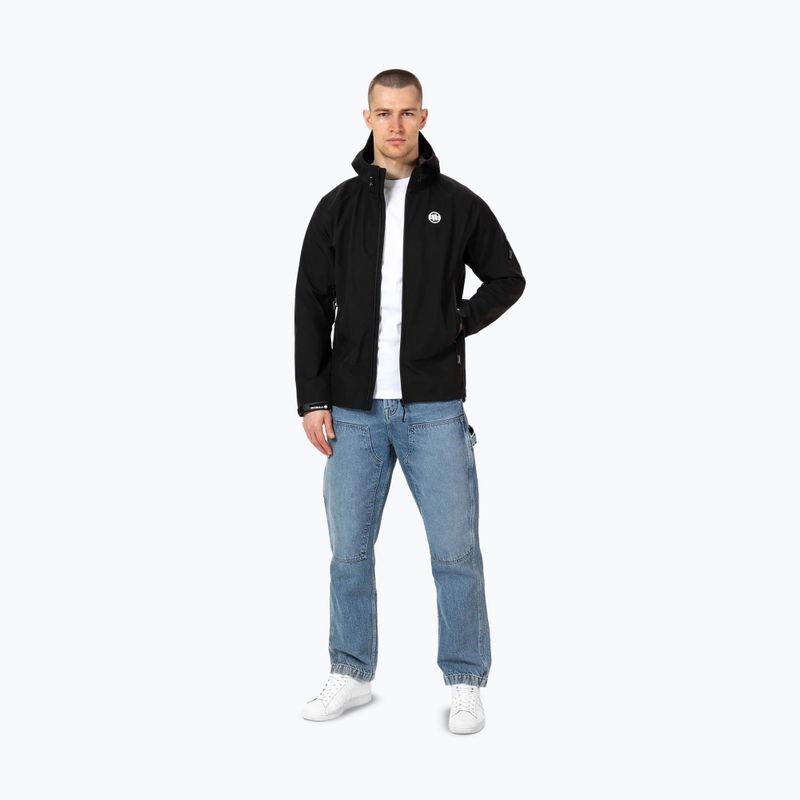 Férfi softshell kabát Pitbull West Coast Rockfish 2 Softshell black 2