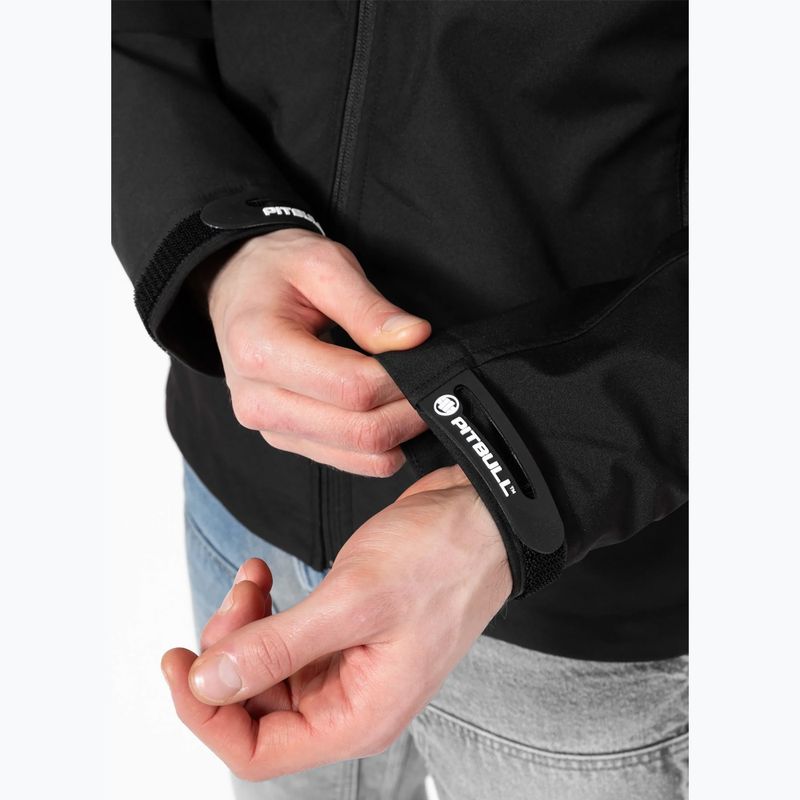 Férfi softshell kabát Pitbull West Coast Rockfish 2 Softshell black 6