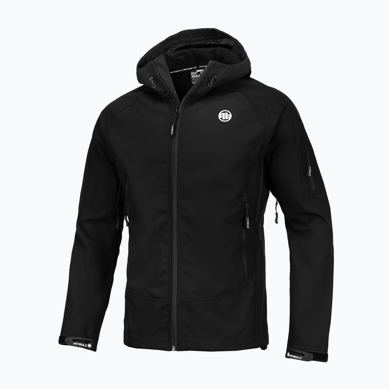Férfi softshell kabát Pitbull West Coast Rockfish 2 Softshell black