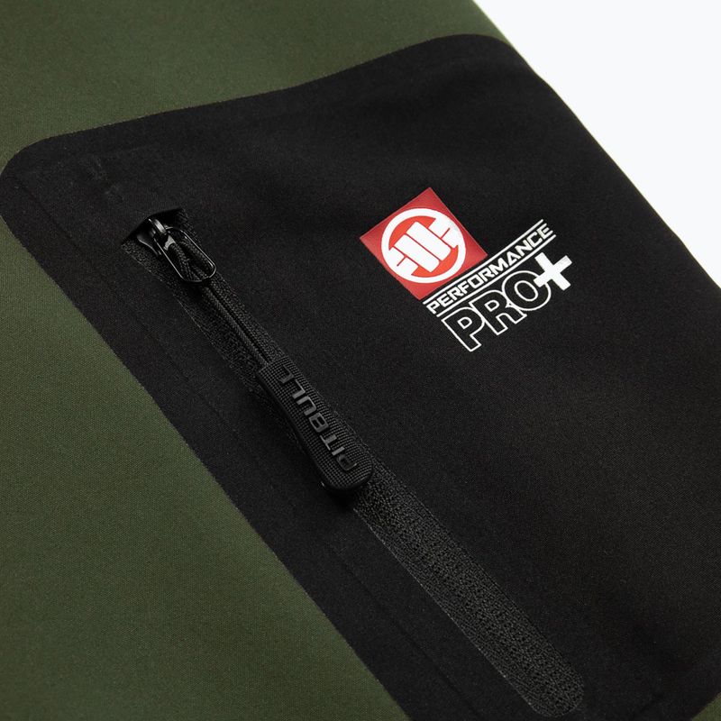 Férfi softshell kabát Pitbull West Coast Rockfish 2 Softshell olive 5