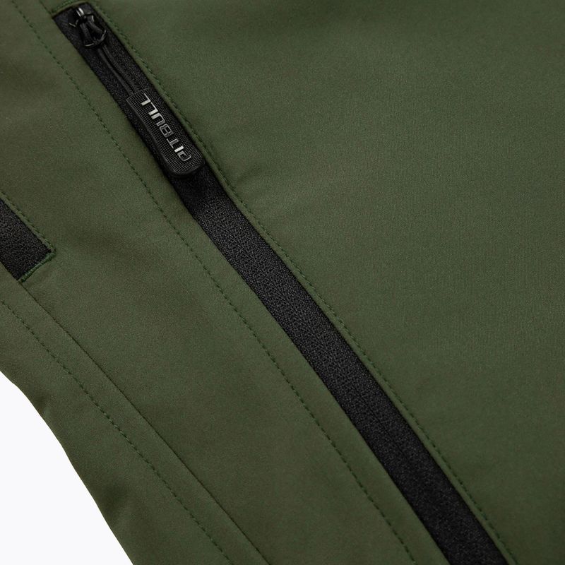 Férfi softshell kabát Pitbull West Coast Rockfish 2 Softshell olive 6