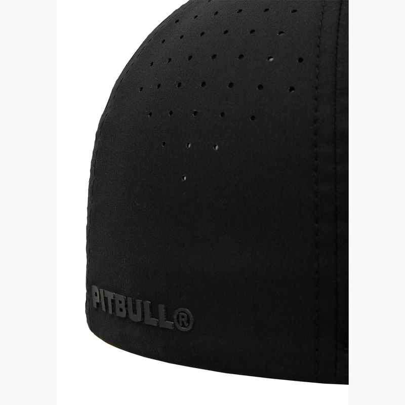 férfi baseballsapka męska Pitbull West Coast Full Cap Logo 3D Angle Welding black 5