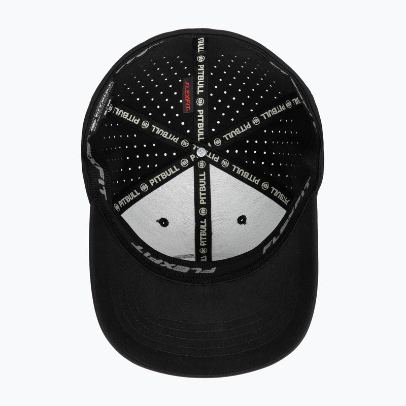 férfi baseballsapka męska Pitbull West Coast Full Cap Logo 3D Angle Welding black 7
