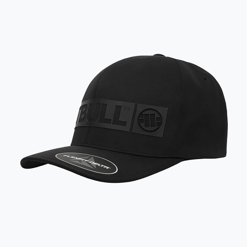 Pitbull Full Cap ,,Hilltop" Stretch Fitted fekete