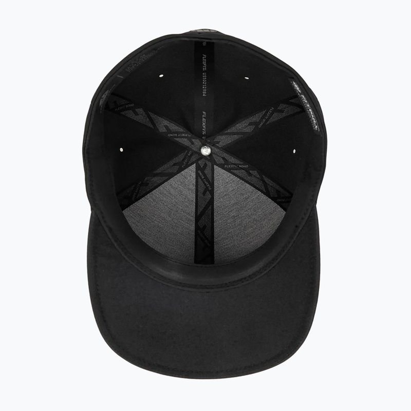 Pitbull Full Cap ,,Hilltop" Stretch Fitted fekete 3