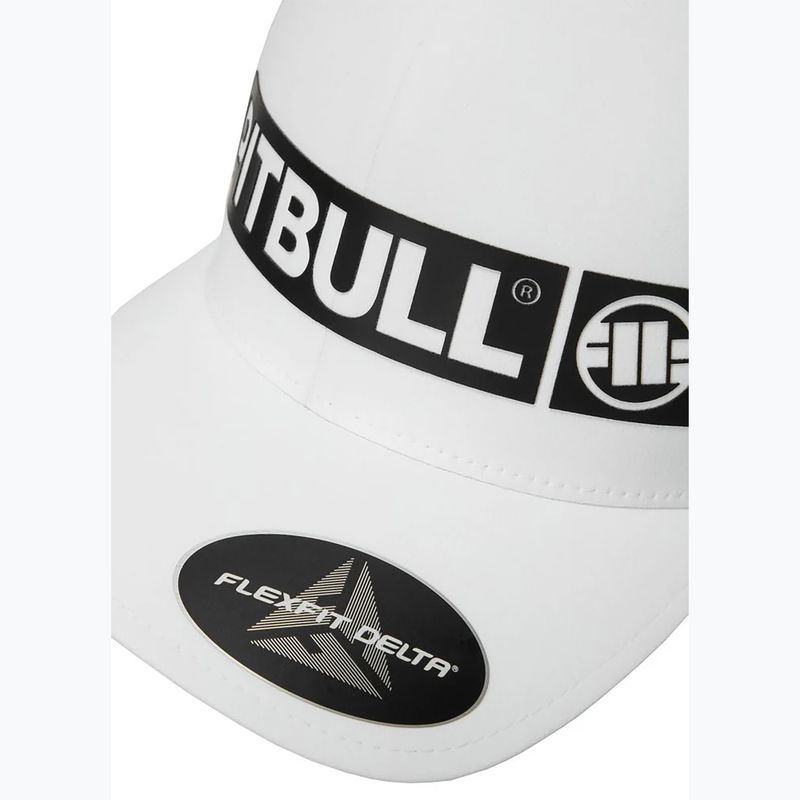 Pitbull Snapback sapka ,,Hilltop" Stretch Fitted fehér 4