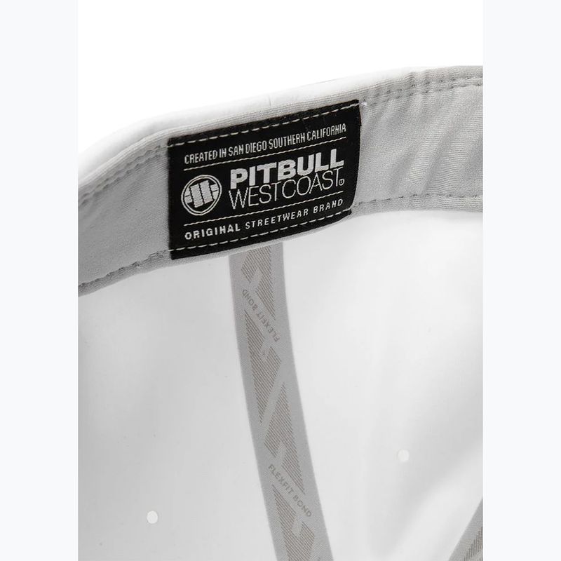 Pitbull Snapback sapka ,,Hilltop" Stretch Fitted fehér 8