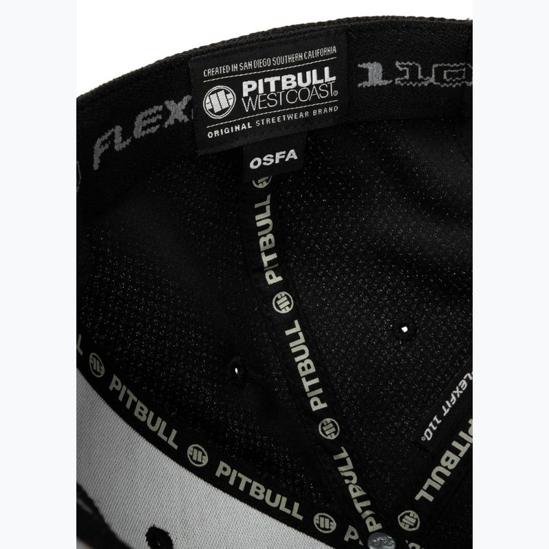 férfi baseballsapka męska Pitbull West Coast Snapback ,,Logo" Hybrid black 7