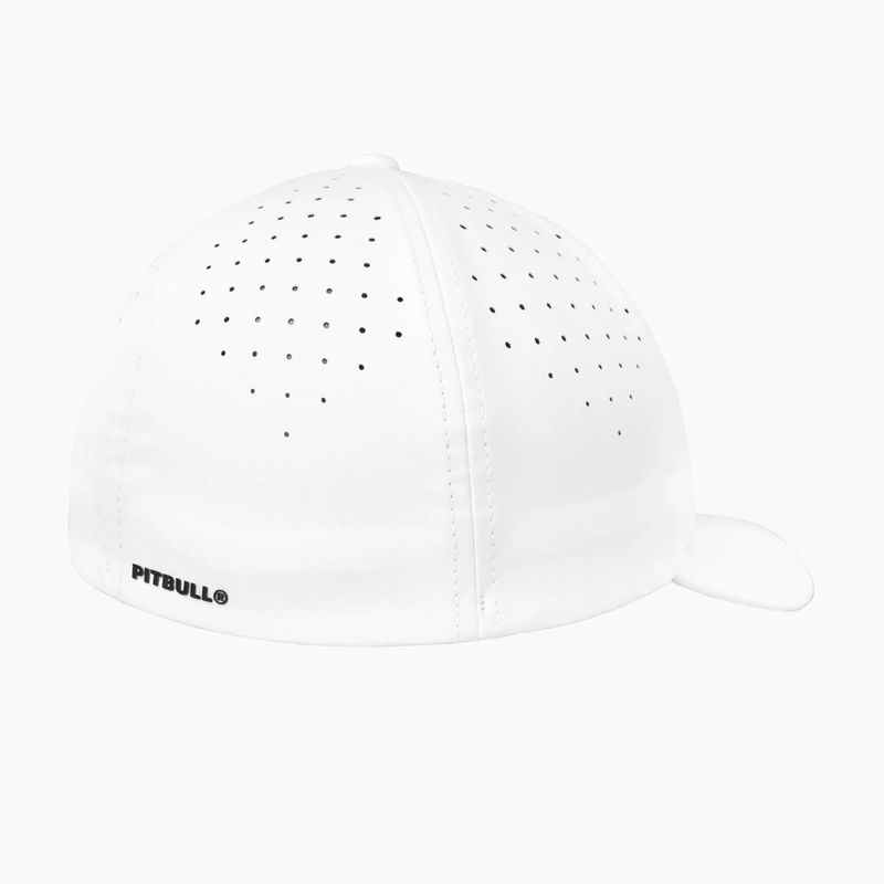 Pitbull Full Cap ,,Logo" Tech Witch perforált fehér 2