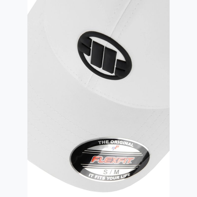 Pitbull Full Cap ,,Logo" Tech Witch perforált fehér 4