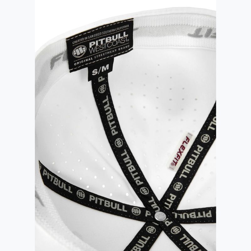 Pitbull Full Cap ,,Logo" Tech Witch perforált fehér 7