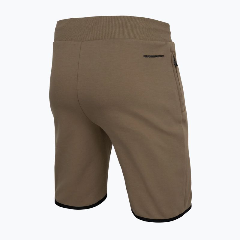 Férfi rövidnadrág Pitbull West Coast Saturn coyote brown 4