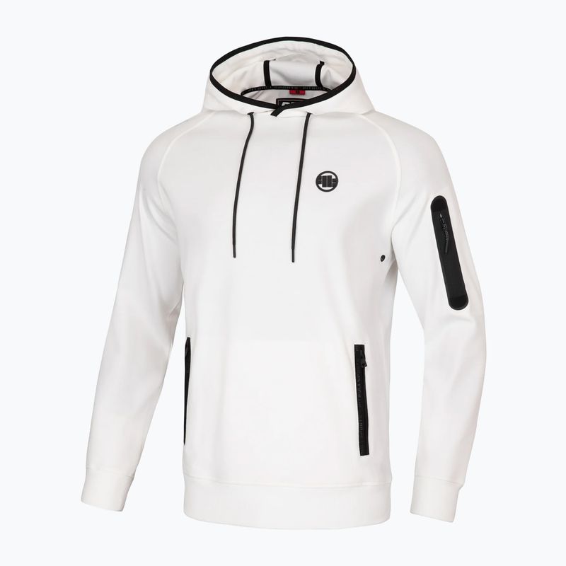 Férfi pulóver Pitbull West Coast Stafford Hooded off white
