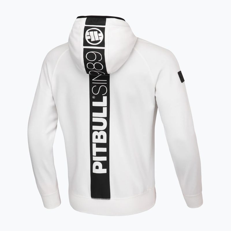 Férfi pulóver Pitbull West Coast Stafford Hooded off white 2