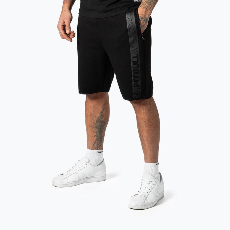 Férfi rövidnadrág Pitbull West Coast Saturn black
