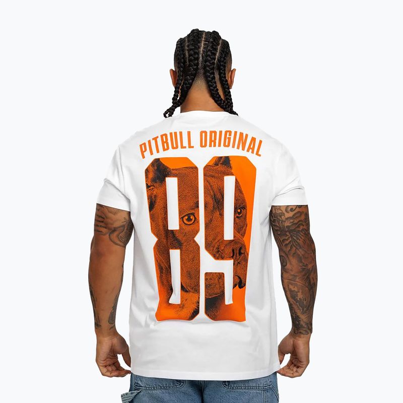 Pitbull Eighty Nine Dog férfi póló fehér 2