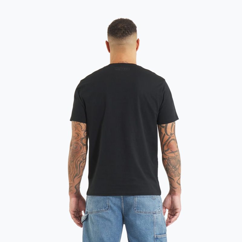 Férfi póló Pitbull West Coast T-S All Black Hilltop black 3