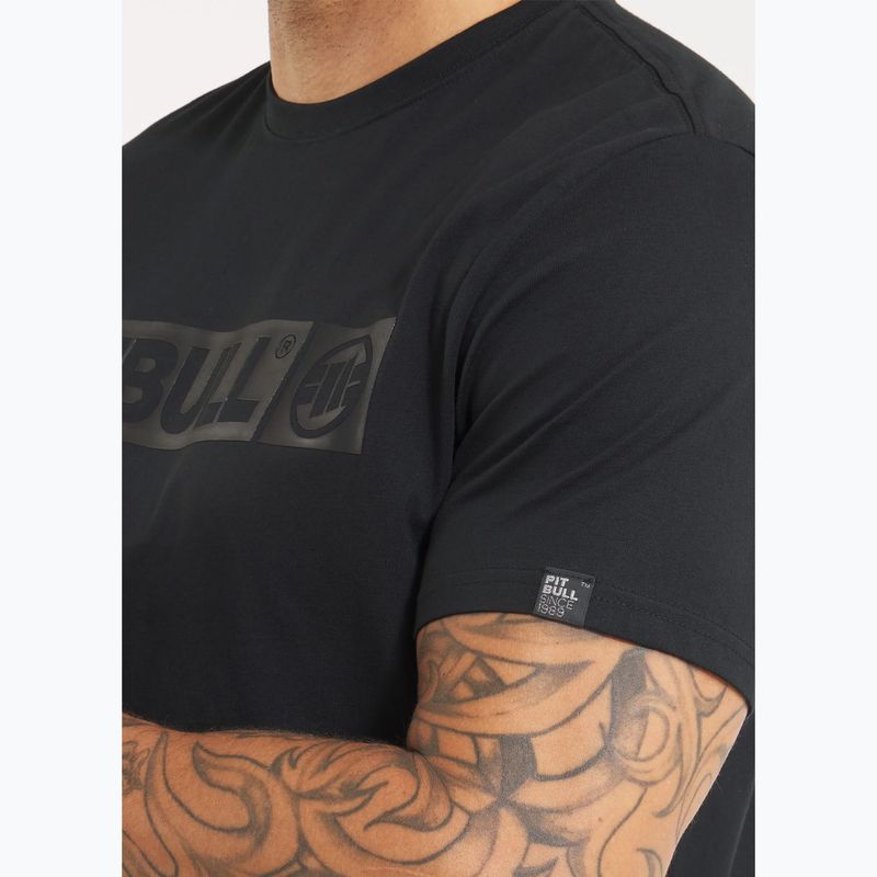 Férfi póló Pitbull West Coast T-S All Black Hilltop black 6