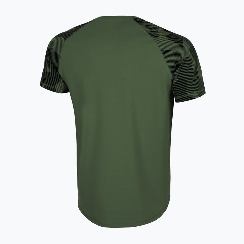 Férfi póló Pitbull West Coast T-S Hilltop 210 olive 2