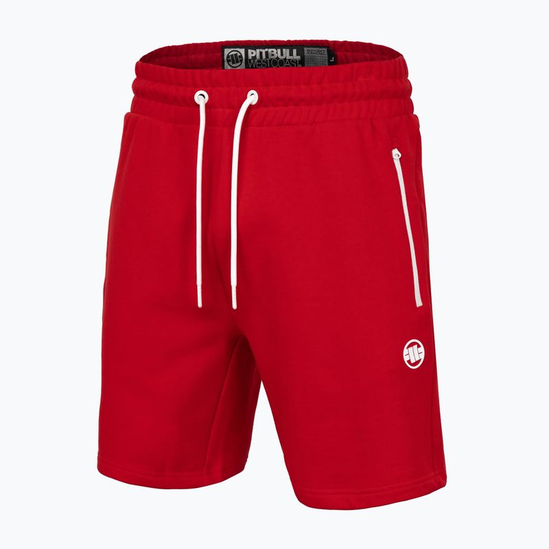 Férfi nadrág Pitbull West Coast Terry Group Trackshorts red
