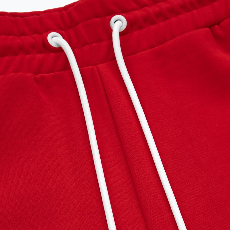 Férfi nadrág Pitbull West Coast Terry Group Trackshorts red 3