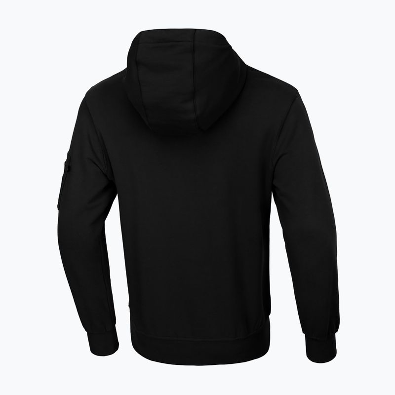 Férfi pulóver Pitbull West Coast Everts Hooded Zip black 2
