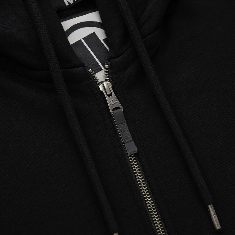 Férfi pulóver Pitbull West Coast Everts Hooded Zip black 3