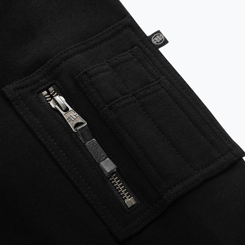 Férfi pulóver Pitbull West Coast Everts Hooded Zip black 4