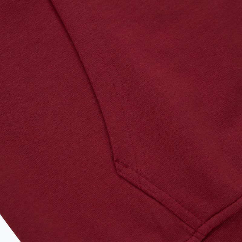 Férfi pulóver Pitbull West Coast Everts Hooded Zip burgundy 6
