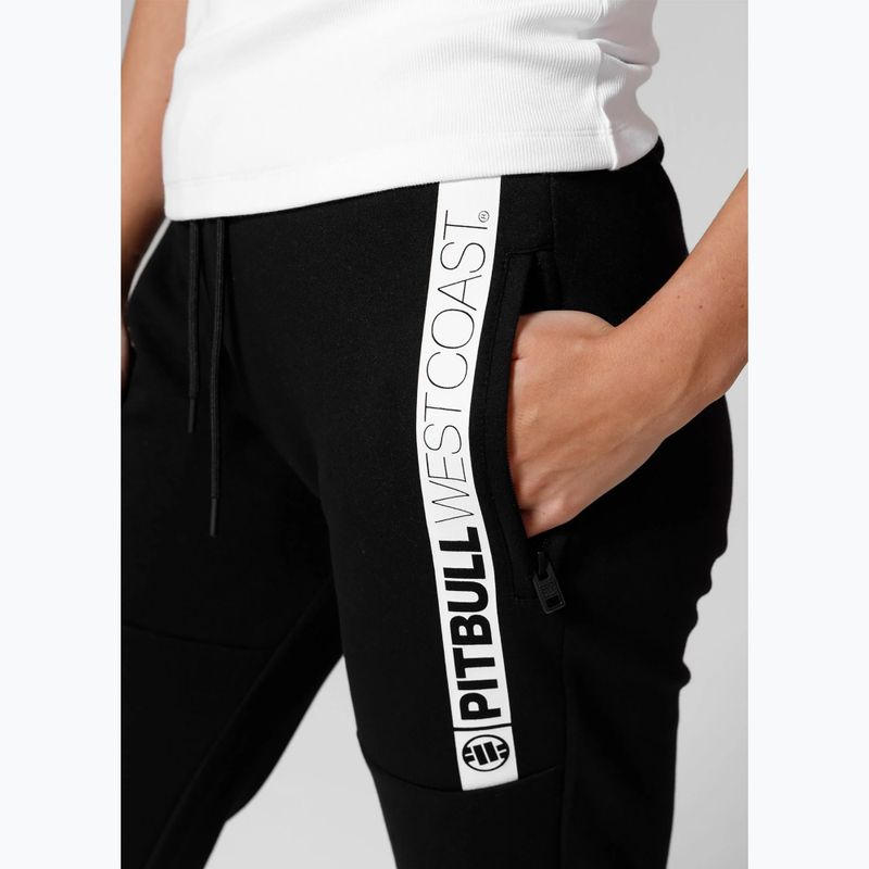Női nadrágok Pitbull West Coast Chelsea Jogging black 4