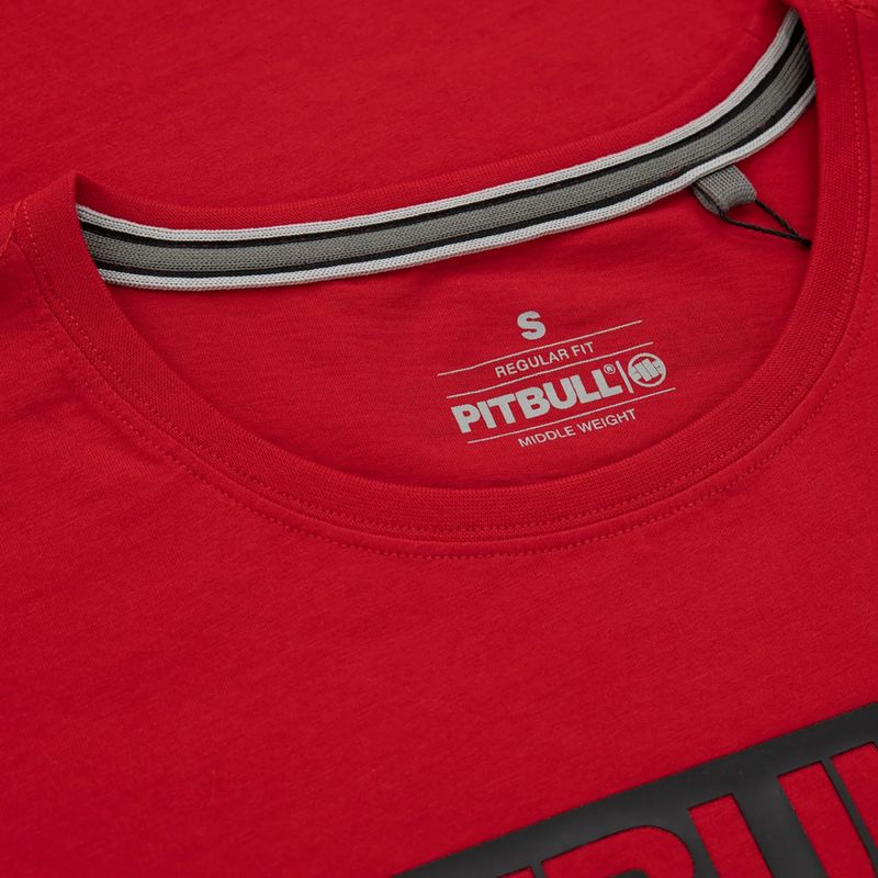 Női póló Pitbull West Coast T-S Hilltop red 4